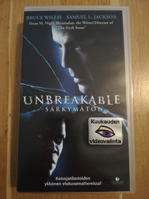 UNBREAKABLE  VHS