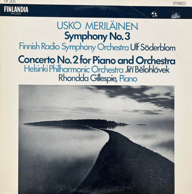 Meriläinen - Sinfonia nro 3 & 2. Pianokonsertto LP