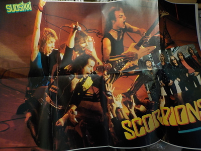 SCORPIONS SUOSIKKI JULISTE