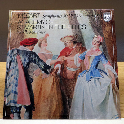 W. A. Mozart - Symphonies 30, 32, 33 & Adagio (37) LP