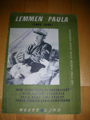Nuottivihko Lemmen paula