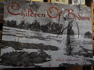 CHILDREN OF BODOM HALO OF BLOOD JULISTE NELJÄLLÄ NIMMARILLA