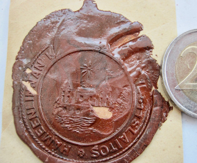 VANHA Vahasinetti Poliisi Hämeenlinna n. 1920
