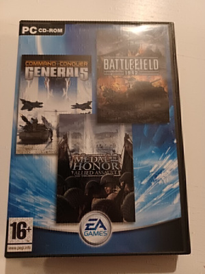 PC -  Medal Of Honor/Battlefield 1942/Comand & Conquer(CIB)