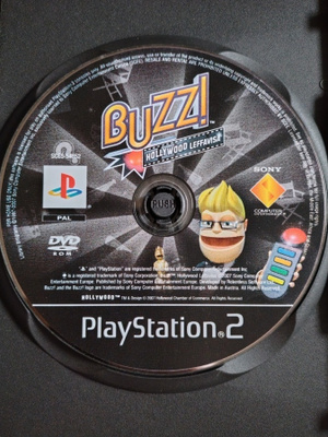 Playstation PS2 Buzz! Hollywood Leffavisa