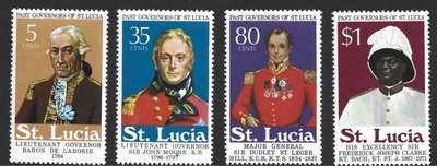 St. Lucia, kuvernöörejä 1974
