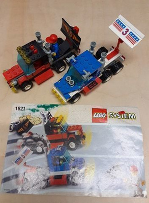 LEGO 1821 RALLY RACERS - HEAD HUNTER STORE.