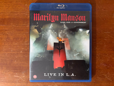 Marily Manson Guns God and Goverment Live In L.A. Blu-ray