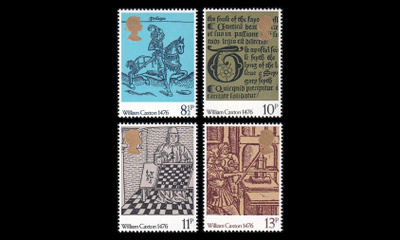 Iso-Britannia 719-22 ** Kirjapainotaito (1976)