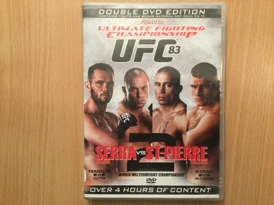 Ultimate Fighting championship- Serra vs St-Pierre- DVD_