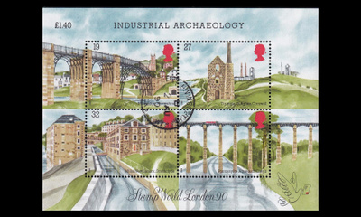 Iso-Britannia 1210-3BL5 o Rakennusmuistomerkkejä (1989)