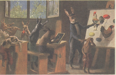 Jänikset koulussa