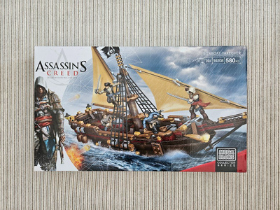 Assassin's Creed Gunboat Takeover Mega Bloks (uusi)