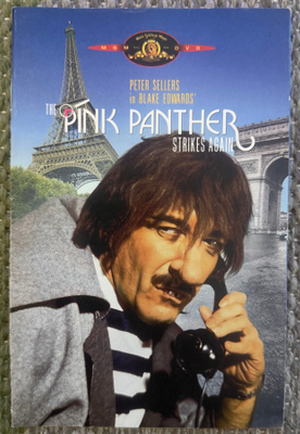 THE PINK PANTHER STRIKES AGAIN BOOKLET VIHKONEN