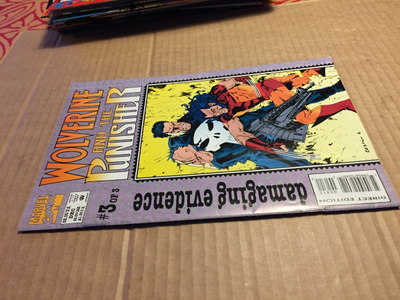 MARVEL WOLVERINE AND THE PUNISHER 3/1993 HYVÄ