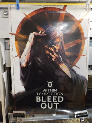 WITHIN TEMPTATION BLEED OUT PROMO JULISTE (W+)