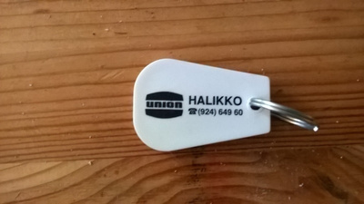 Union (Halikko) avaimenperä 80-90 luvulta