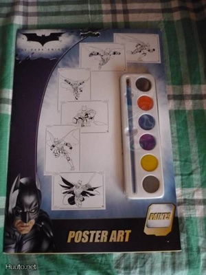 Batman dark knight Poster art vesivärit