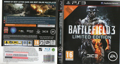 Battlefield 3 (31 970) k PS3 limited edition