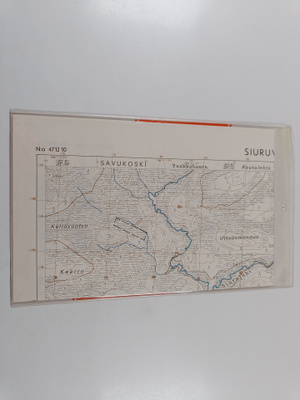 Topografinen kartta 1:20 000, N:o 4712 10 : Siuruvaara