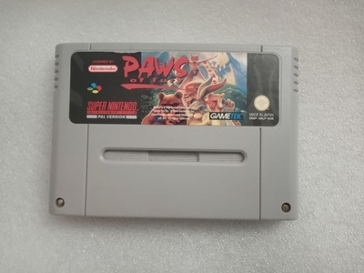 Snes Paws Of Fury