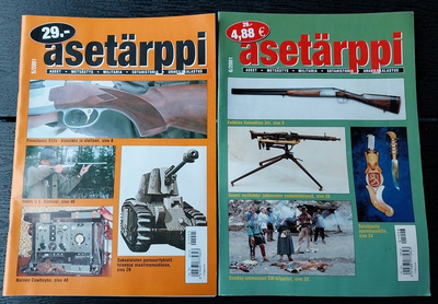 ASETÄRPPI aseet metsästys militaria sotahistoria urheilukala