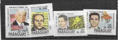 PARAGUAY 4 MERKKIÄ**