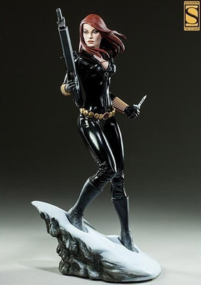 PREMIUM FORMAT BLACK WIDOW STATUE 1/4   - HEAD HUNTER STORE.
