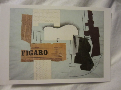 Pablo Picasso / Bottle of Vieux Marc, Glass, Guitar and ...