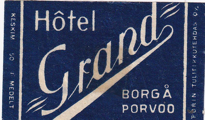 Borgå - Porvoo, Hotel Grand    s26