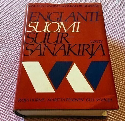 Englanti suomi Suursanakirja