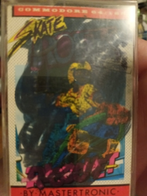 C64/128 Skate Rock Smulator RC019 alkuperäisrasiassaan (cib)