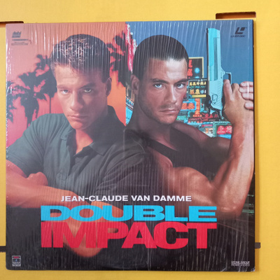 Van Damme Double impact Laserdisc