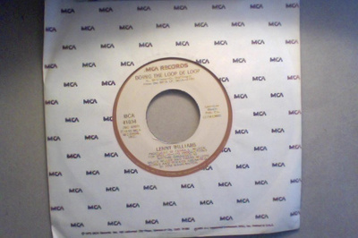 LENNY WILLIAMS :: DOING THE LOOP DE LOOP :: VINYYLI 7"  1979