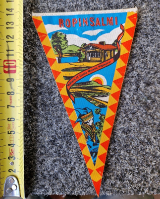 Ropinsalmi vintage pieni matkailuviiri