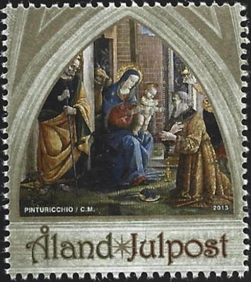 Åland 2013  Joulu  Julpost  ** LaPe 375