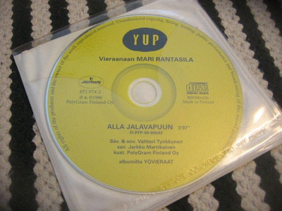 YUP vieraanaan Mari Rantasila - Alla jalavapuun (cds)