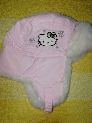 talvihattu hello kitty 122/128