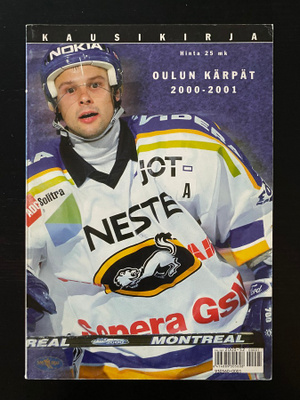 2000-2001 Oulun Kärpät kausikirja