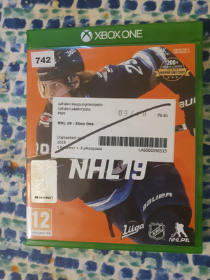 Xbox One NHL 19 videopeli