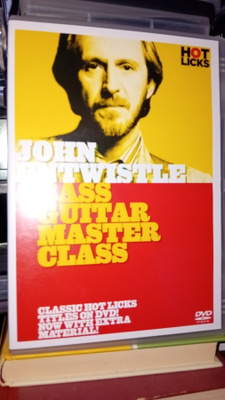 Dvd John Entwistle :  Bass Guitar Master Class ( SIS POSTIK