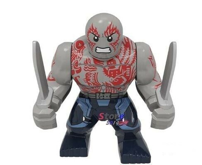MARVEL - DRAX  Lego figure - HEAD HUNTER STORE.