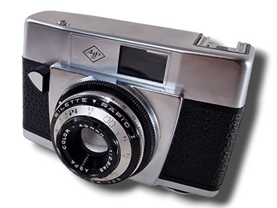 Vintage filmikamera (Agfa Silette Rapid I)