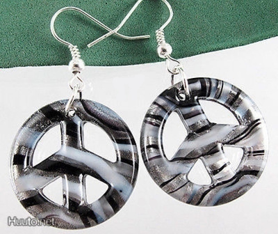 + 440 .. Fashion Käsityö Lampwork Taidelasi .. Korvakorut