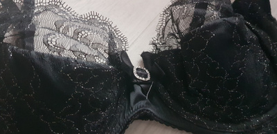 La Senza mustat Pitsiliivit / Rintaliivit push up - koko 80C