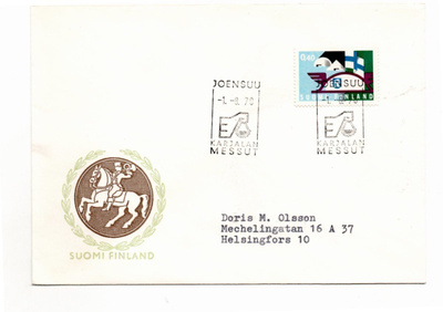 Joensuu: Karjalan Messut  (erikoisleima  1.8.1970)
