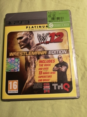Ps3 w'12 Wrestlemania edition