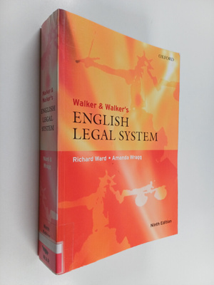 Richard Ward ym. : Walker & Walker's English Legal System