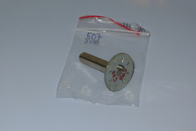 Abumatic 507/508 pääakseli