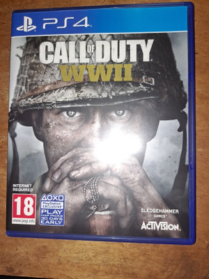 PS4 Call of Duty WWII videopeli